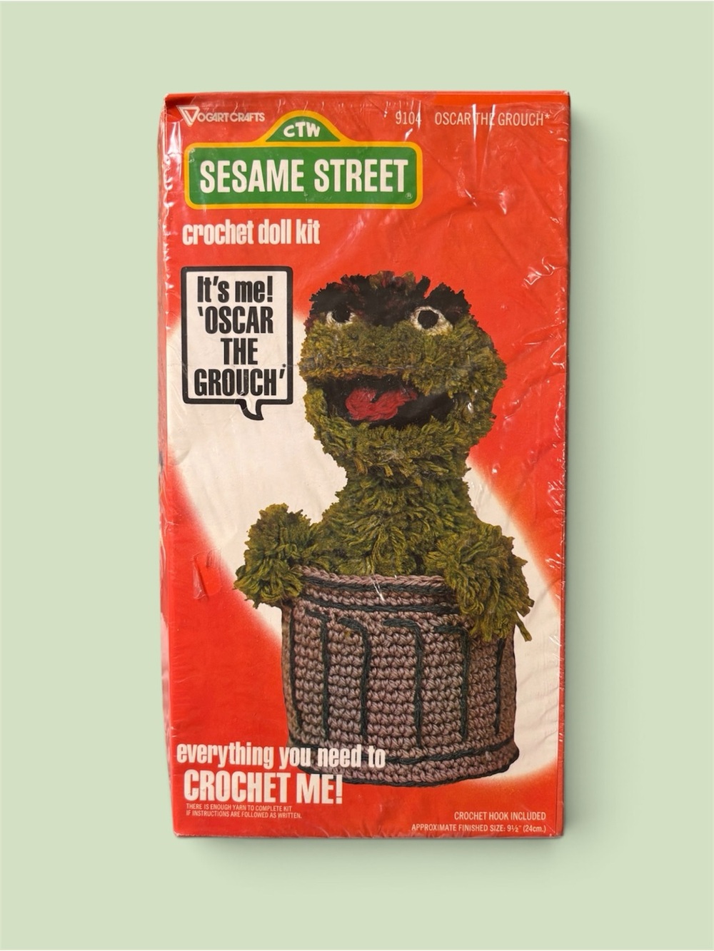 NWOT Sesame Street Oscar the Grouch Crochet Kit